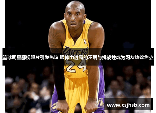 篮球明星鄙视照片引发热议 眼神中透露的不屑与挑战性成为网友热议焦点